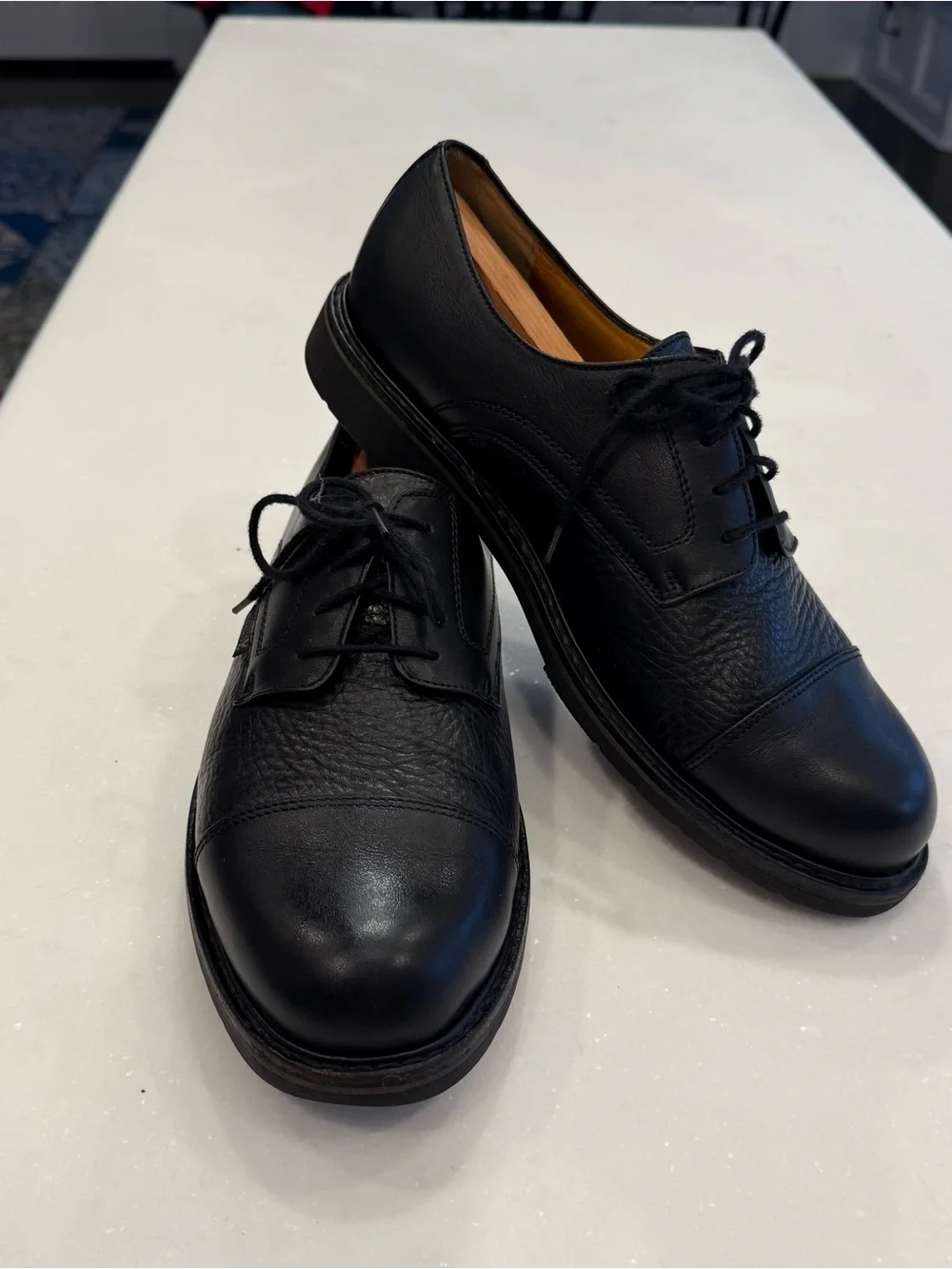 Mephisto Men's Melchior Captoe Oxford Black Leather Goodyear Welt Sz 10 EUC